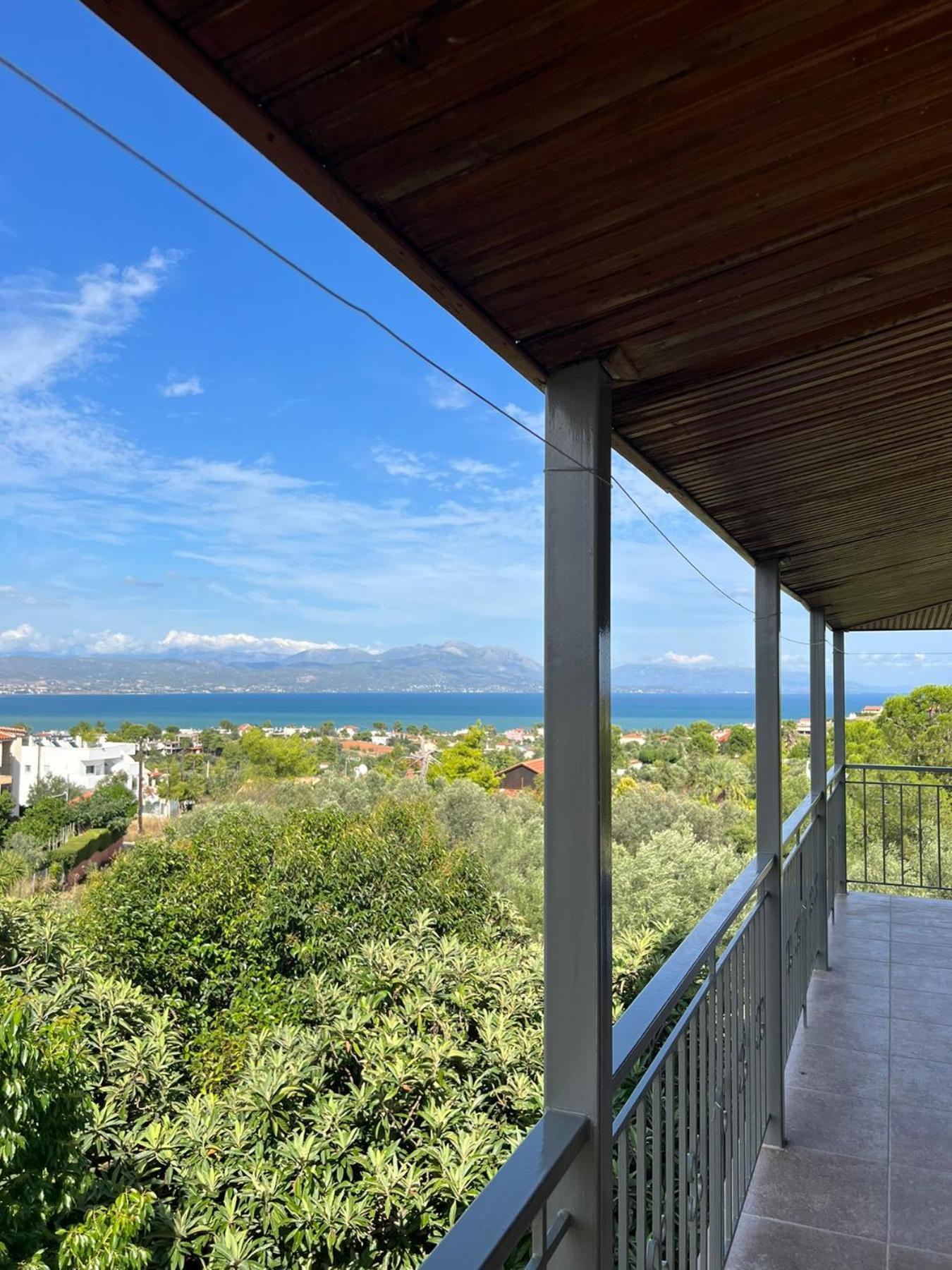 Xenia'S Seaview House Villa Paralia Avlidhos Exterior foto