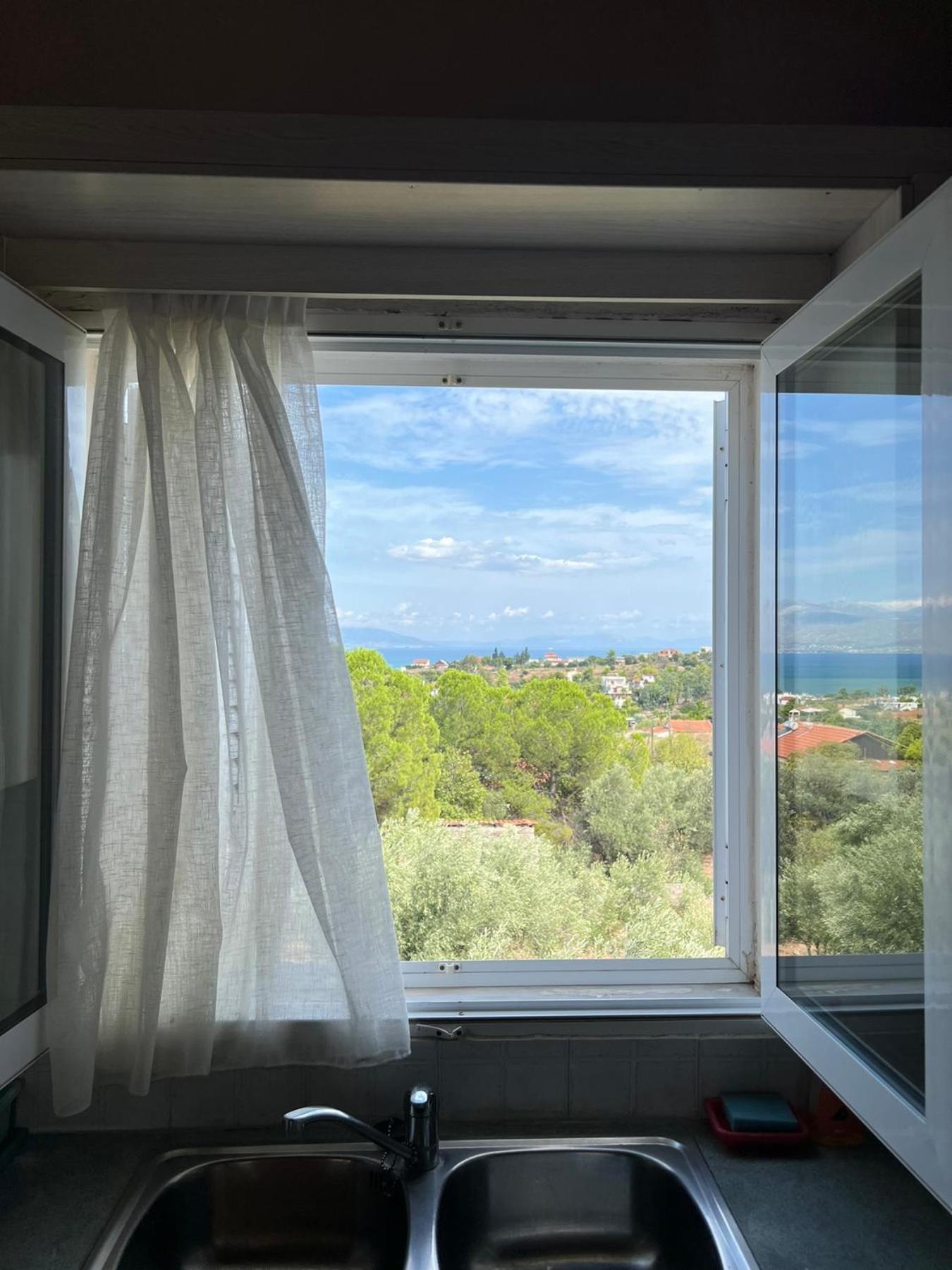 Xenia'S Seaview House Villa Paralia Avlidhos Exterior foto